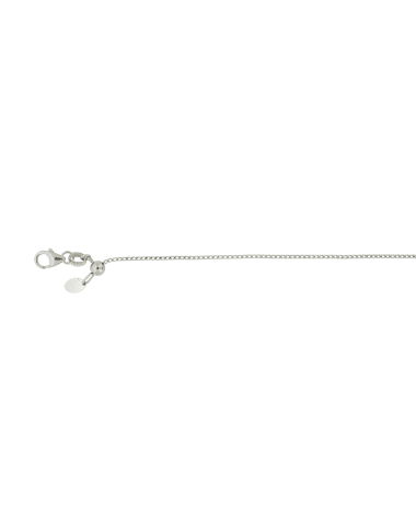 9CT W/G EXT FRANCO 1.10mm/47cm